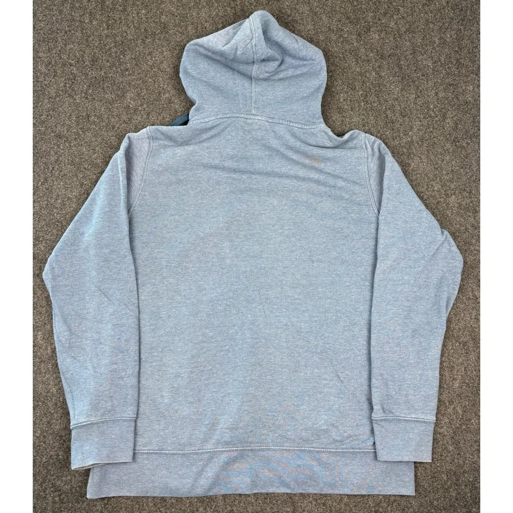 The North Face Mens XL Blue Heather California Bear Graphic Pullover Hoodie
